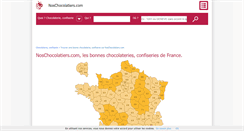 Desktop Screenshot of noschocolatiers.com