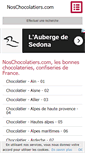 Mobile Screenshot of noschocolatiers.com